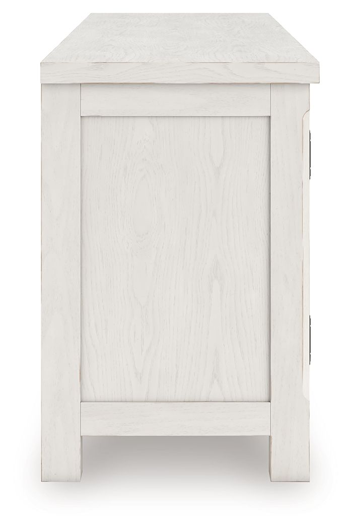 Robbinsdale - Extra Large TV Stand - Antique White, photo 3 of 7