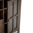 Artisan - Tall TV Media Stand - Natural Aged Brown by HouseOfZazla