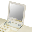 Multi Functional 2 In 1 Vanity Desk With Flip Top Mirror Material - White Oak by HouseOfZazla
