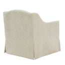 Luisa - Skirted Swivel Accent Chair by HouseOfZazla