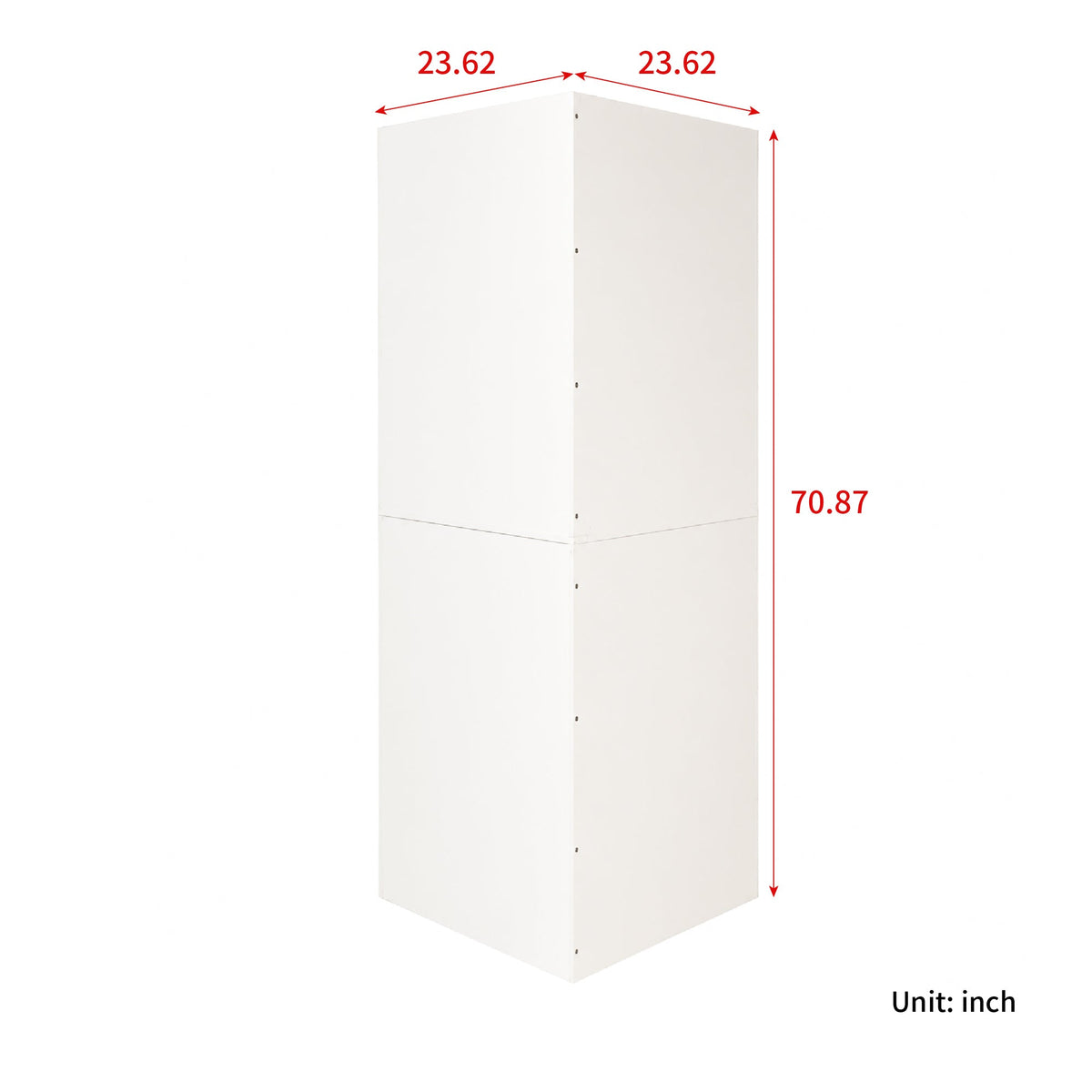 White Corner Kitchen Pantry Cabinet, photo 6 of 10