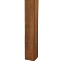 Perla Rustic Square Coffee Table with Block Legs by HouseOfZazla