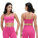 Women Sport Bras with Removable Pads, Low-Impact Square Neck by LJGDeals