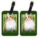 Australian Shepherd Luggage Tag