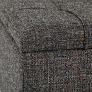 Harrison - Upholstered Coffee Table Storage Ottoman by Unique Piece Furniture