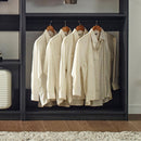 Monica - Walk-In Closet System With Spacious Storage - Gray