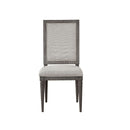 Artesia - Side Chair (Set of 2) - Beige Fabric & Salvaged Natural by Unique Piece Furniture