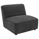 Vincent - 6 Piece Modular Sectional - Charcoal