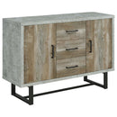 Sedona - 3 Drawer Cabinet - Oak by HouseOfZazla