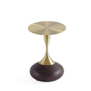 Patchin - End Table - Brown / Gold by HouseOfZazla