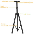Heavy Duty PA Speaker Tripod Stand – Adjustable Height, 132 lbs Load