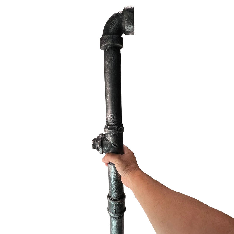 Foam Rubber Metal Pipe with Fittings Action Stunt Prop