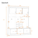 Entryway Hall Tree With Bench And Storage, 5 In 1 Coat Rack by Unique Piece Furniture