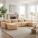 U-Shaped Boneless Sofa
