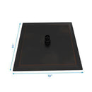 10" Square Rainfall Shower Head With Silicone Nozzle - Oil-Rubbed Bronze