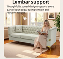 FX-P83-2PC Modern Velvet Upholstered Sofa Set of 2 by HouseOfZazla