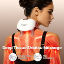 Cordless Neck Massager with Heat & Shiatsu Kneading
