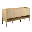 Freestanding Bathroom Vanity & Soft Close Cabinet Doors by HouseOfZazla