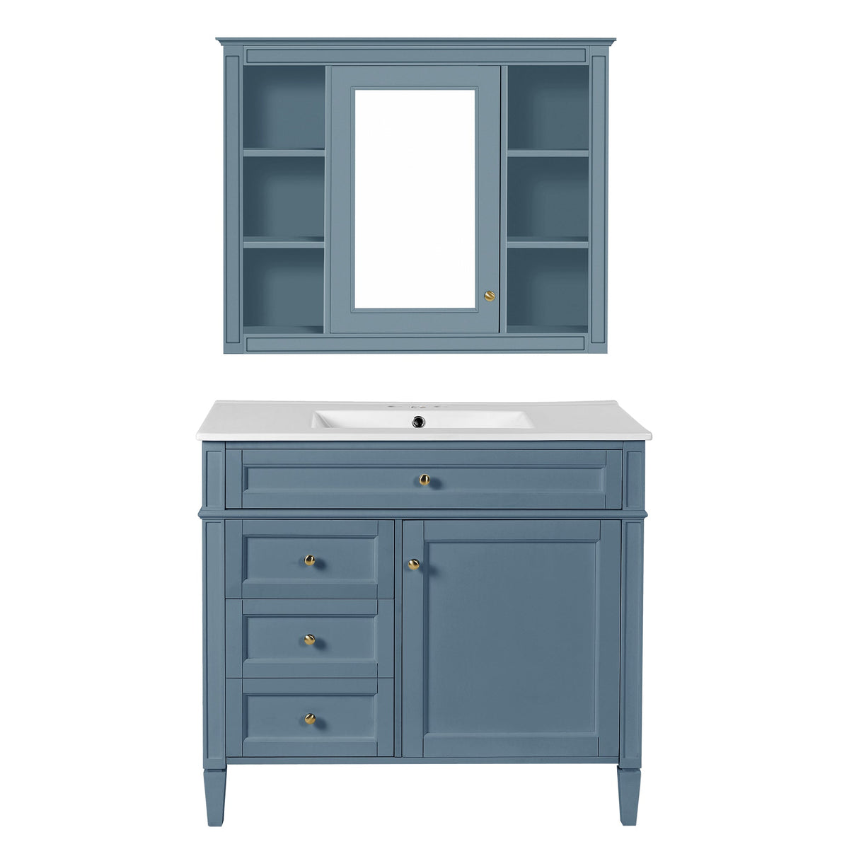 36'' Bathroom Vanity with Medicine Cabinet, photo 10 of 10