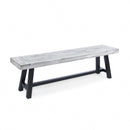 Acacia Wood Outdoor Dining Bench