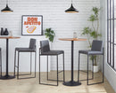 Fuji - Contemporary High Back Barstool Elegant Design by HouseOfZazla