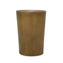 Langseth - Iron Sunburst Side Table Modern Design