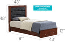 Elegant Storage Bed For Cozy Spaces by Unique Piece Furniture