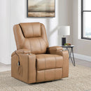 Macklin - Power Lift Massage Recliner With Heat And Dual Cupholders by HouseOfZazla