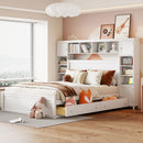 Bed With All In One Cabinet, Shelf And Sockets by HouseOfZazla