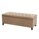 Elegant Design Tufted Top, Soft Close Storage Bench by HouseOfZazla