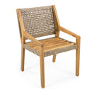 Outdoor Dining Set – Acacia Wood Stamford Table & Wicker Chairs
