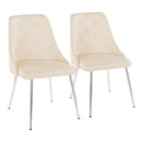 Giovanni - Contemporary Elegant Design Dining Chair (Set of 2)