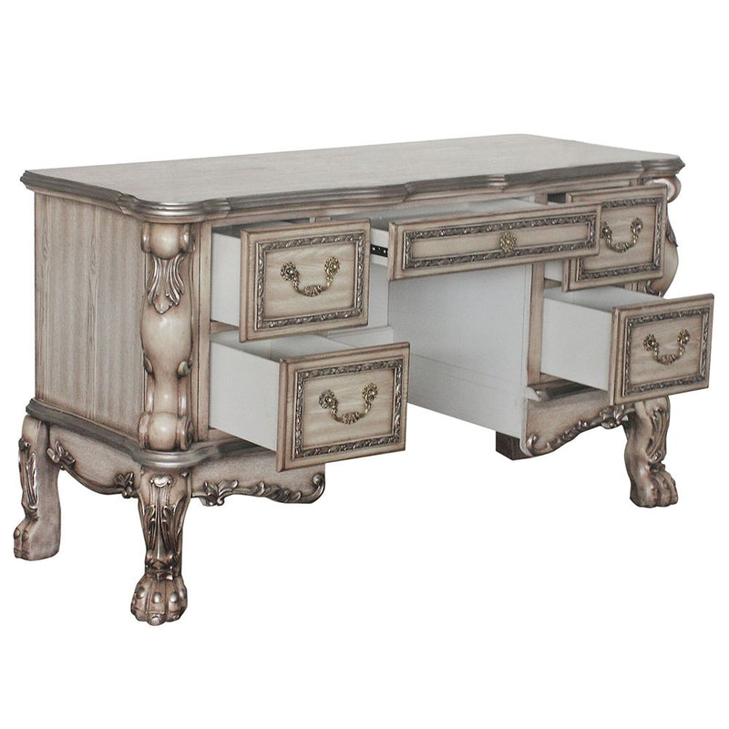 Dresden - Vanity Desk - Vintage Bone White, photo 4 of 6