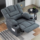 Massage Recliner Chair Sofa With Heating Vibration by Unique Piece Furniture