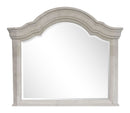 Bronwyn - Drawer Dresser With Shaped Mirror - Alabaster by Unique Piece Furniture