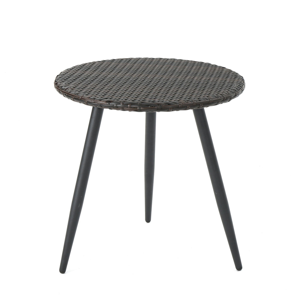 Kenneth 3 Pieces Chat Set Outdoor Furniture - Brown Multi, photo 6 of 18