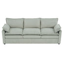 Modern 3 Seater Sofa With Side Storage Pockets For Living Room by HouseOfZazla