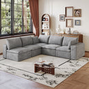 Cloud Sofa - 99*103" Corduroy Fabric