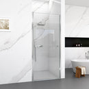 32"W x 72"H Frameless Circular Pivot Shower Door by HouseOfZazla