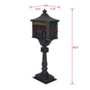 Cast Aluminum Mail Box, Postal Box, Mailbox by HouseOfZazla