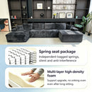 131" U-Shape Cloud Sectional Couch