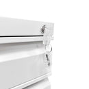 Metal Drawer Mobile File Cabinet With Lock For Home Office Organizer by HouseOfZazla