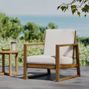 4 Person Outdoor Seating Group With Water Resistant Cushions