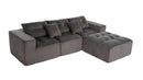 101" L-Shaped Modular Compression Sofa
