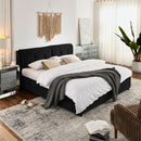 Storage Upholstered Hydraulic Platform Bed With Integrated Headboard by Unique Piece Furniture