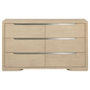Mirador - 6 Drawer Bedroom Dresser - Natural