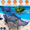 Foldable Camping Chair – Heavy Duty Steel, 330 lbs Capacity
