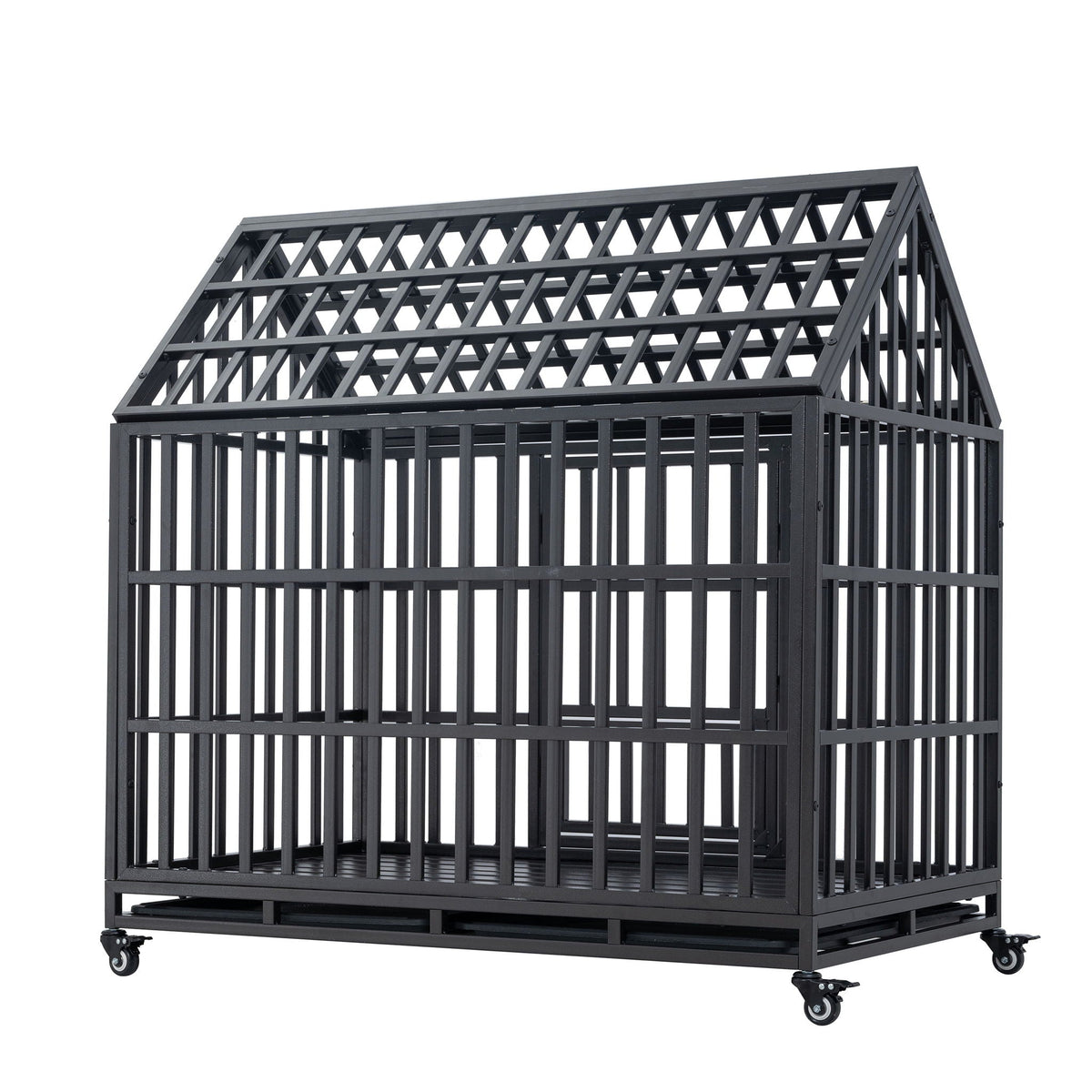 Heavy Duty Dog Crate Lockable Wheels, photo 20 of 40