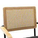 Accent Chair - Modern Industrial Slant Armchair with Metal Frame - Premium High Density Soft Single chair for Living Room Bedroom