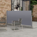 Retractable Side Screen Awning, Uv Resistant, Waterproof, Patio Privacy Screen For Garden, Balcony, Courtyard by Unique Piece Furniture
